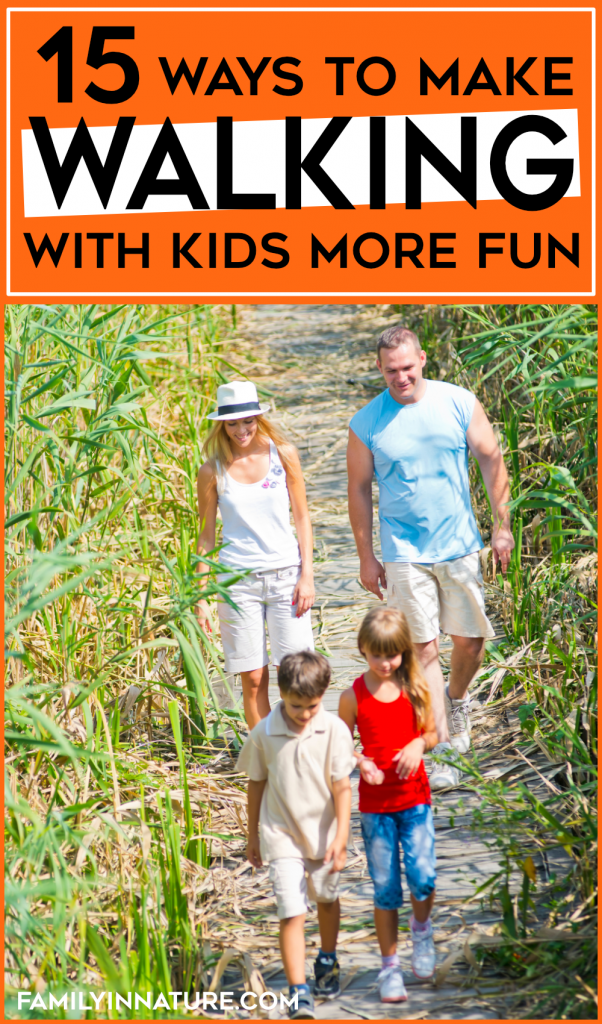 How to Make Walks with Kids More Fun